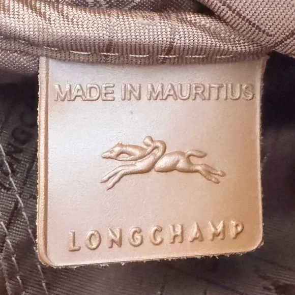 Longchamp le foulonne S camera bag caramel leather crossbody purse 20043021F72 - Picture 8 of 9